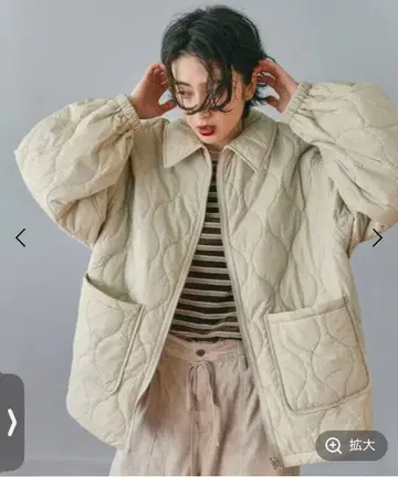 니코앤드 niko and 리버서블 모듬 패턴 퀼트 자켓 그레이지