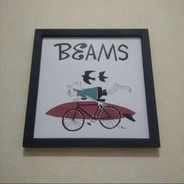 하나이 유스케 키리누키(우드 프레임 부착) beams 서프