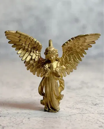 앤티크 엔젤 펜던트 천사 목걸이 놋쇠