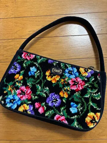 FEILER 꽃무늬 자수 핸드백 정품