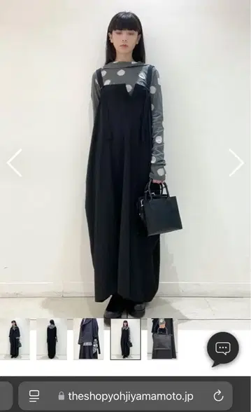 y's 2022 프리폴 개버딘 드레스