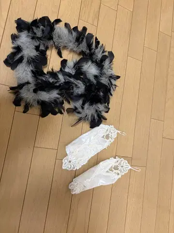 페더와 레이스 파티 크리스마스 새상품