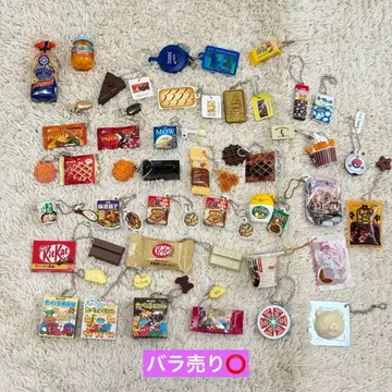 식품 미니어처 캡슐 토이 세트