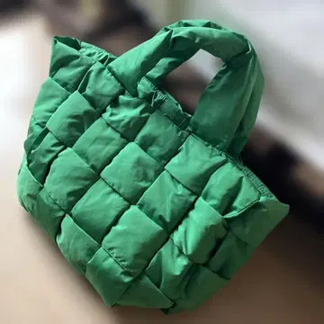 ear 그린 토트백