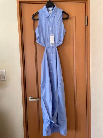 퍼스트 핸드 슬릿 셔츠 원피스