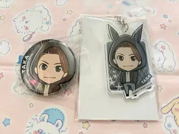 CUBERS TAKA 캔뱃지 아크릴 키링, 코스터, 엽서 세트