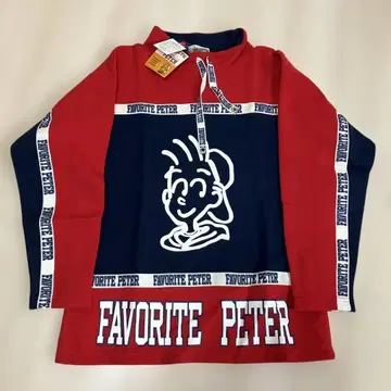 FAVORITE PETER 트레이닝복 M 레드/네이비 미사용품