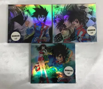 신세기 GPX 사이버 포뮬러 더블 원 초회판 전 3권 세트 DVD