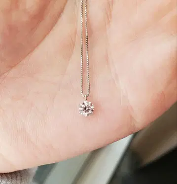 플라티나 다이아몬드 목걸이