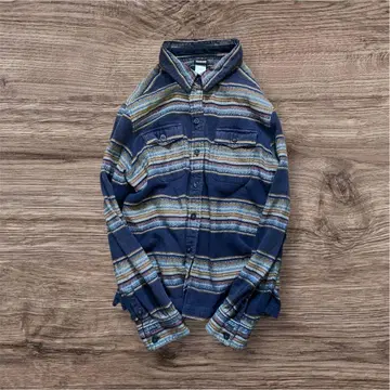 파타고니아 플란넬 셔츠 오가닉 코튼 여성용 새상품급 M