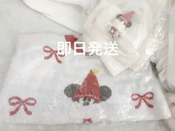 디즈니 크리스마스 2025 린린 스웨터 택 포함 새상품 머플러