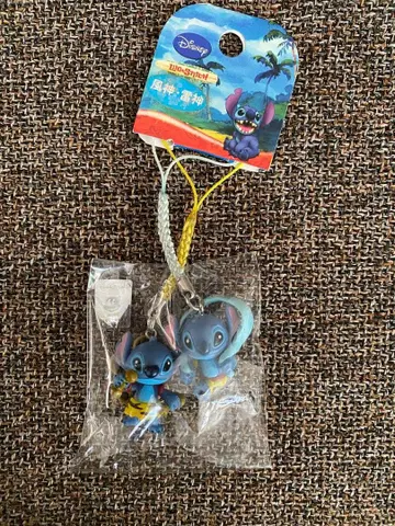 디즈니 스티치 족자 지역 한정판 족자 풍신뇌신 스트랩