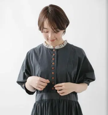 MAGALI 링클 코튼 앤티크 원피스