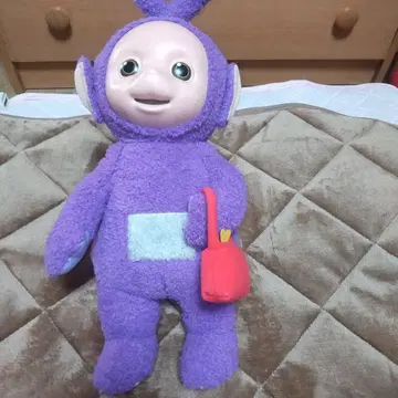텔레토비즈 봉제 인형 보라색 빨간색 백 포함