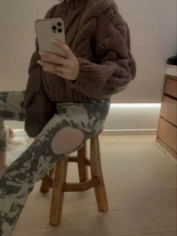 katrin tokyo handmade cable knit 케이블 니트