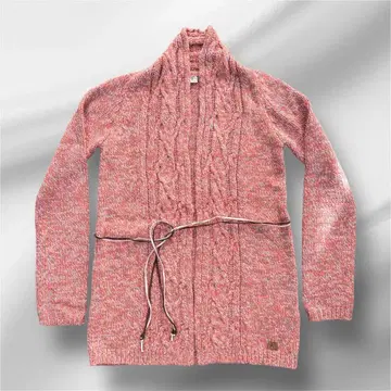 O'NEIL 오닐 니트 가디건 살몬 핑크 M