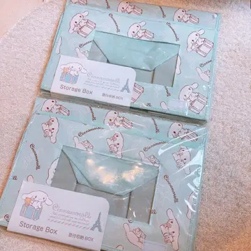 시나모롤 Storage Box 창문 달린 수납 박스 레어