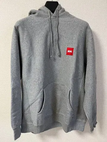 FTC 그레이 플리스 안감 후드티