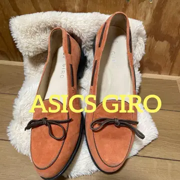 GIRO 오렌지 스웨이드 로퍼