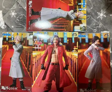 도쿄 리벤저스 Luminasta 흑룡 피규어 4체 세트