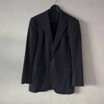 새상품급 유나이티드 애로우즈 스트라이프 자켓 네이비