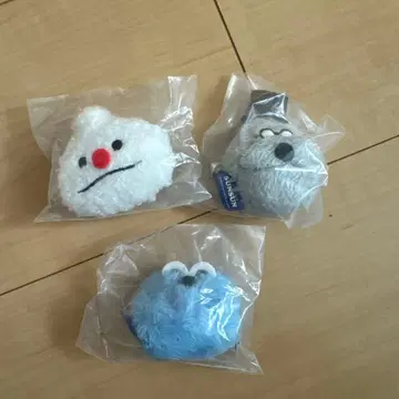 퍼펫 순순 논논 종종 앞머리 클립 가챠가챠