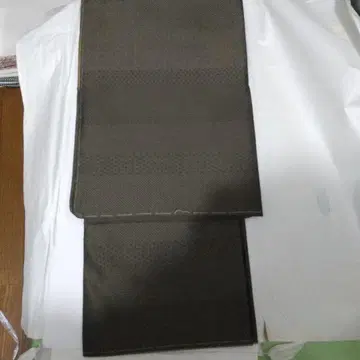 다크 그린 색 오메시 이중 기모노