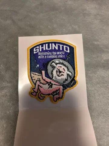 BE:FIRST SHUNTO 와펜 스티커