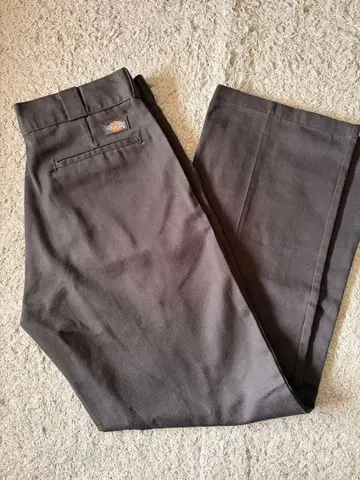Dickies 블랙 워크 팬츠 32x30