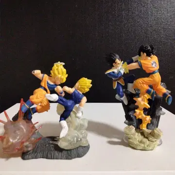 드래곤볼 HG 이매지네이션 손오공 마인 베지터, 베지터 vs 손오공