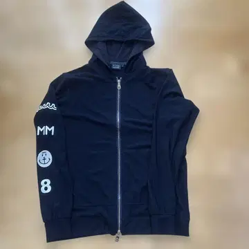 muta 메쉬 후드 후드티 L 블랙