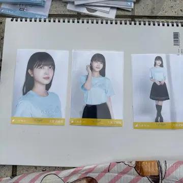 쿠보 시오리 졸업 콘서트 T 컴프 브로마이드 노기자카46 티셔츠