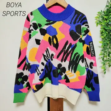 BOYA SPORTS 보이 스포츠 니트 스웨터 스노우보드 스키