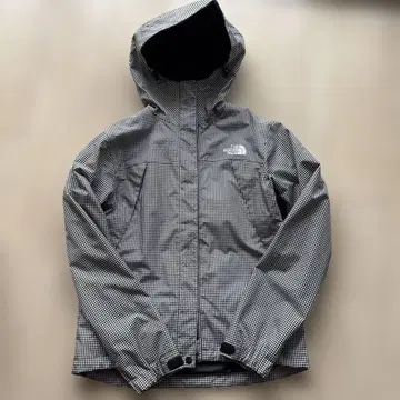 노스페이스 체크 마운틴 후드티
