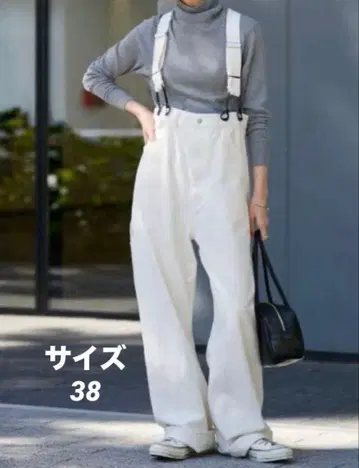 프레임워크 FRAMeWORK PAYDAY 서스펜더 데님