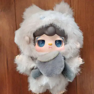 따뜻한 작은 토끼 그레이 미사용 새상품 yooki