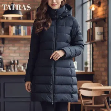 [ 새상품급 ] 타트라스 LAVIANA 다운 자켓 네이비 03 L 사이즈