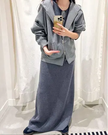 AP STUDIO 탱크탑 니트 원피스