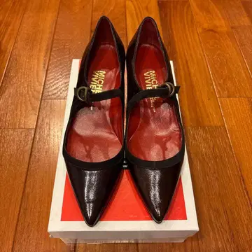 MICHEL VIVIEN 브라운 펌프스