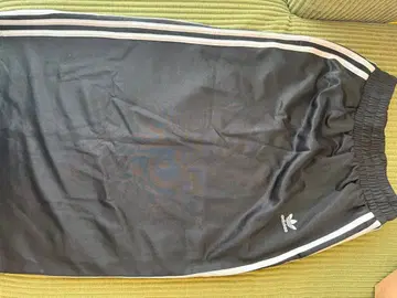 adidas 스트라이프 스냅 롱 스커트