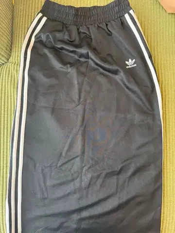 adidas 스트라이프 스냅 롱 스커트