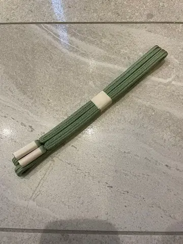 도묘 허리띠 미사용 새상품 그린