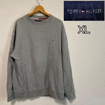 TOMMY HILFIGER 그레이 맨투맨 오버 사이즈 XL 빅