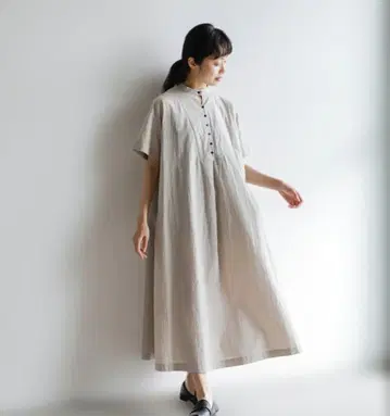 MAGALI 천일 건조 코튼 페잔트 드레스 원피스