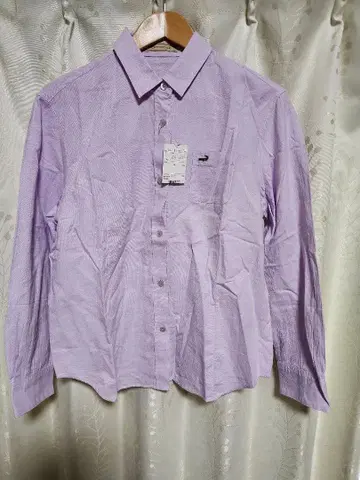 연보라 긴팔 셔츠 LL 사이즈