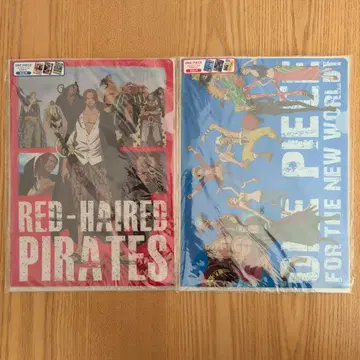 ONE PIECE 클리어 파일 3장 세트 2 (총 6장)