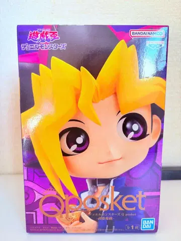 Q posket 유희왕 듀얼몬스터즈 무토 유우기의 피규어입니다.