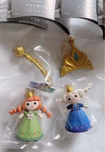 가챠 컴플리트 겨울왕국 아이템 컬렉션 안나 엘사