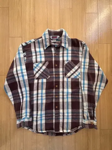 90s BIG MAC 플란넬 셔츠 USA 제조