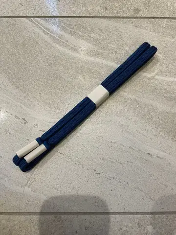 도묘 허리띠 미사용 새상품 파랑